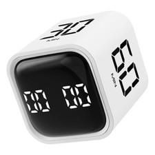 Cube Timer Digital Timer Portable Alarm Cube Timer for Study Cooking Baking