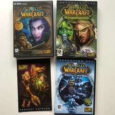 Job Lot 3 x WORLD OF WARCRAFT PC CD GAMES Burning Crusade Wrath Expansion R449