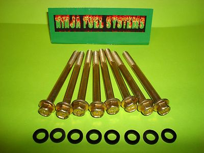 #ad #ad HOLLEY 4150 4500 CARBURETOR BOWL SCREW 8PK W NYLON WASHERS 650 750 850 1050 MORE $24.95