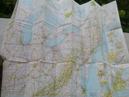 1969 Eastern United States road map Sinclair gas oil - Picture 3 of 4