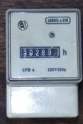 Betriebsstundenzähler CFB 4 timer 200V 50hz Einbauzähler Zähler -  Landis & Gyr