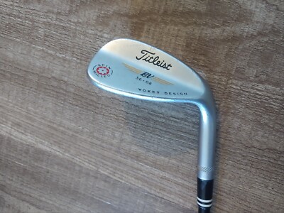 Titleist Vokey Design Spin Milled Wedge 56*/08 Bounce With Titleist Vokey Design Spin Milled Wedge 56*/08 Bounce With