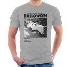 All+Every Halloween Michael Myers Standing By Clothes Line Men's T-Shirt