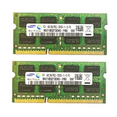 8GB 2x 4GB For MacBook Pro iMac Mid 2012 Late 2012 A1286 A1418 MD093LL/A Memory
