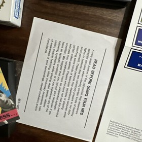 Monopoly (NES, 1991) CIB w/  & Poster Tested Very Clean Comes With What&rsquo;s In Pic