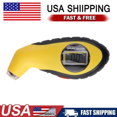 #ad #ad LCD Digital Tire Pressure Gauge Handy Air Gauge For Car Truck MotorcycleBicycle $3.40