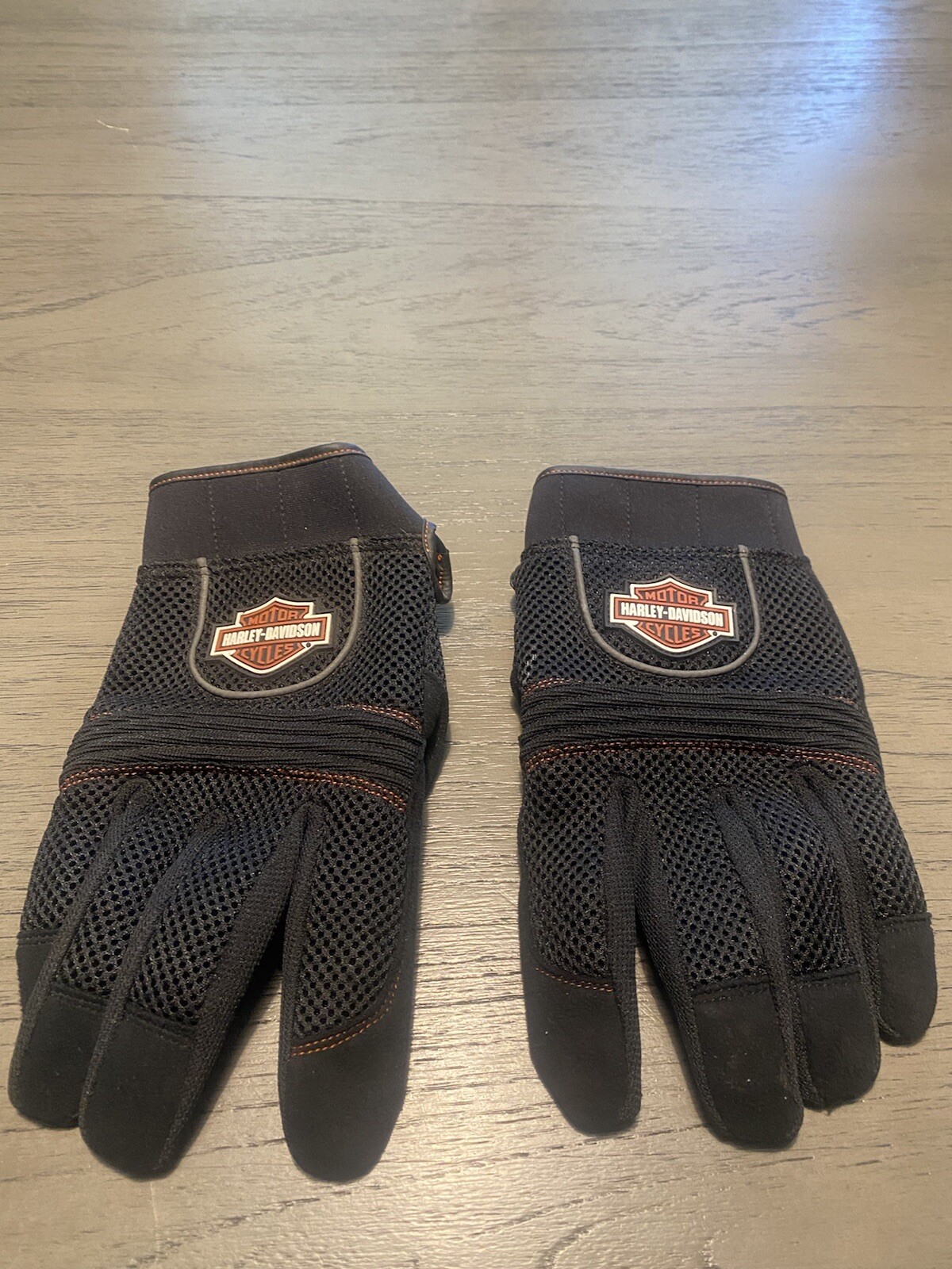 HarleyDavidson® Men's Bar & Shield FullFinger Mesh Gloves 9826307VM