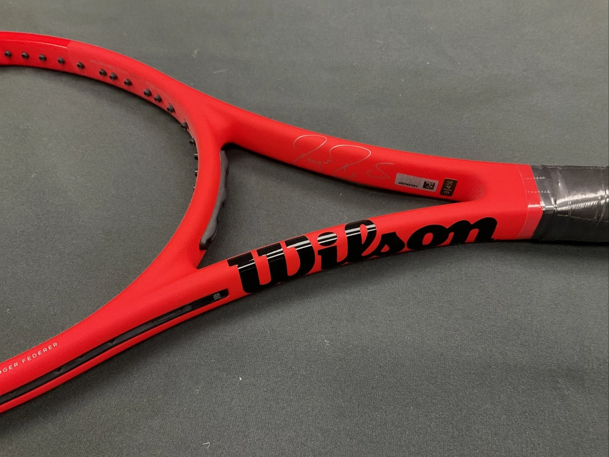 Wilson Pro Staff RF97 CUSTOM RED Tennis Racket - 4 3/8