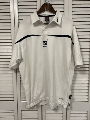 Navy Midshipmen Nike Men's Large Polo 