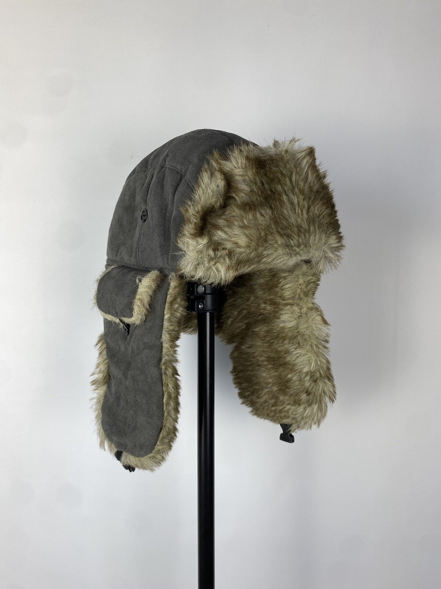 USHANKA Fur Fuzzy Mohair Y2K Avant Garde Hat Vintage OS USHANKA Fur Fuzzy Mohair Y2K Avant Garde Hat Vintage OS