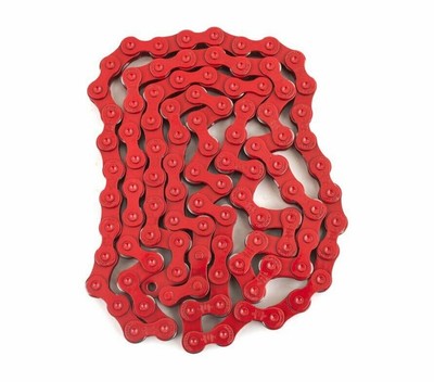 red bmx chain