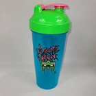 WWE Ultimate Warrior 2017 Shaker Plastic Cup 9" Travel Mug Drink Wrestling