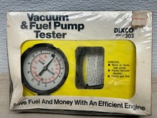 Vtg Dixco Model 303 Vacuum Fuel Pump Tester Guage New Sealed Nos