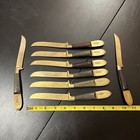 Vintage Benghwa Gold Tone Brass, Bronze Steak Knife Set Of 8 Made in Siam — photo 5