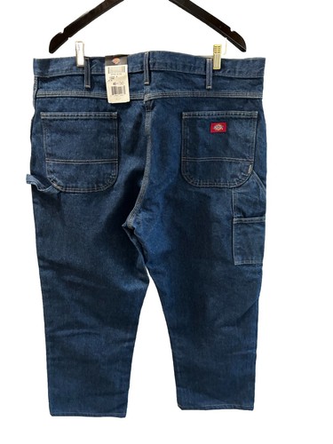 Jeans uomo Dickies falegname 40 x 30 abbigliamento da lavoro denim nuovo - Foto 2 di 8