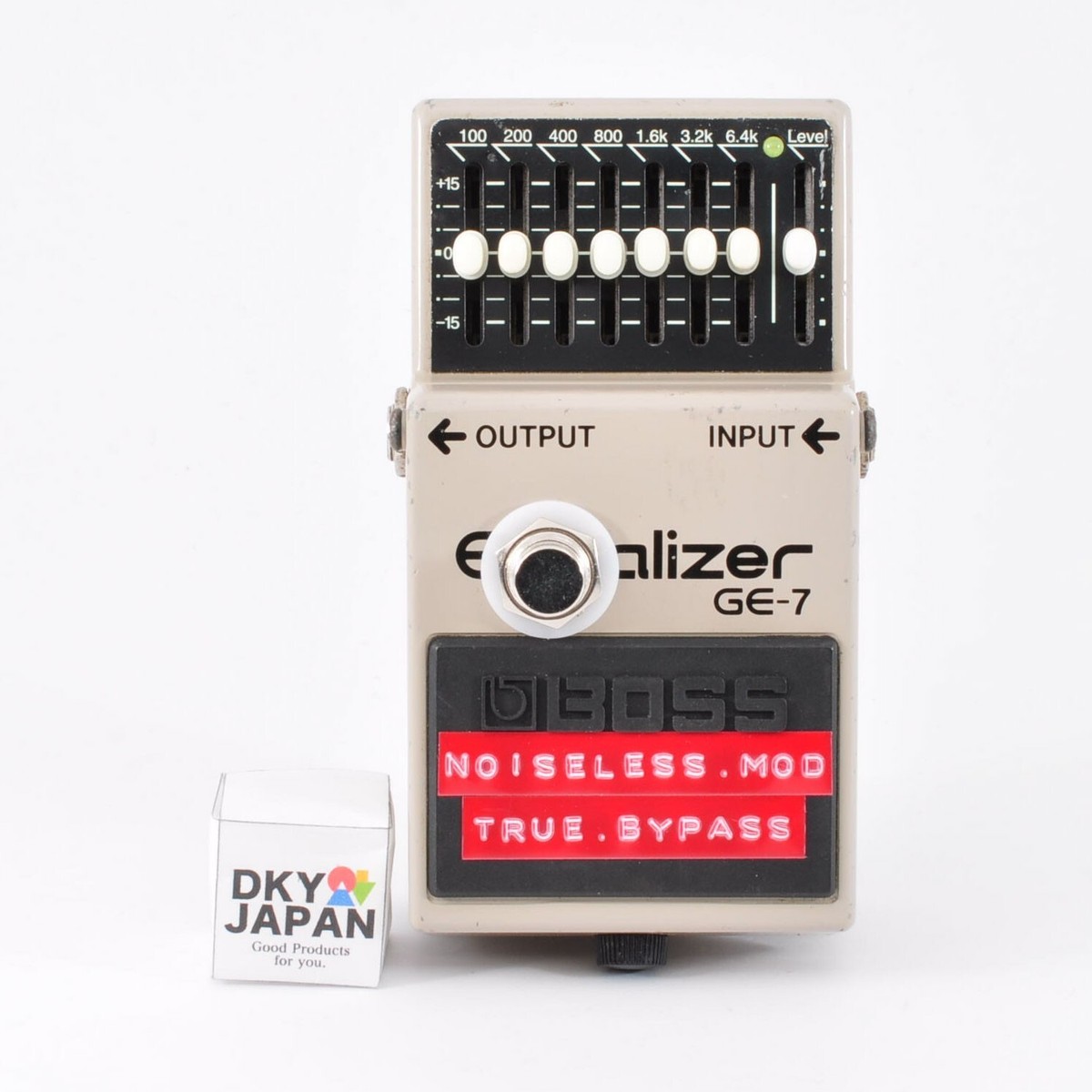 ギター BOSS GE-7 Equalizer Boss GE-7 Modified True Bypass & Noiseless Equalizer MIT