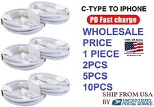 LOT PD type C to IPHONE Cable Fast Charger Cord For iPhone 14 12 Pro 13 Max iPad