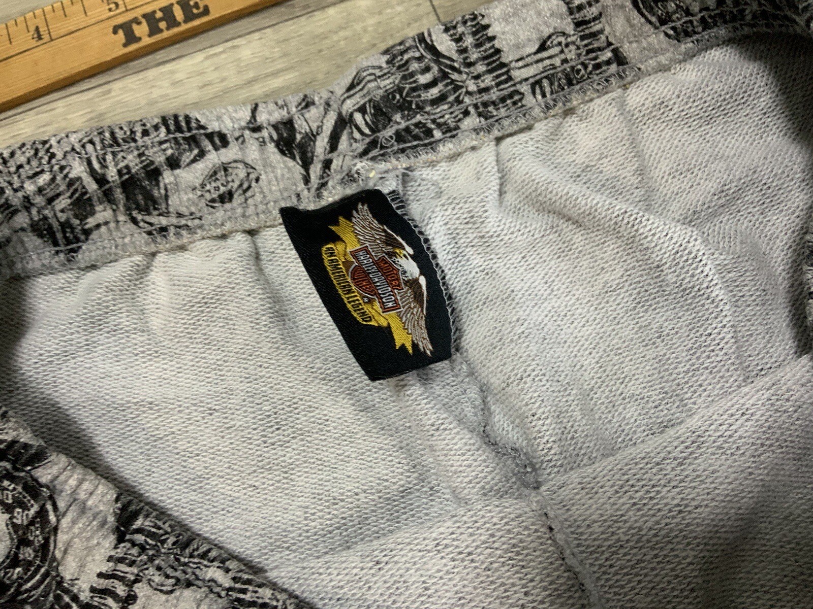 Harley Davidson Pajama Lounge Pants Men's Small All O… Gem