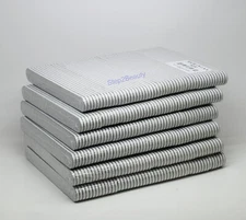 Double Sided Acrylic Nail File Emery Board - Zebra 80/100 grit (300_Files)