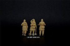 3D printed 1/72 WW II German"Winter infantry"3 man group model Soldier