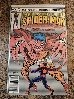 Spectacular Spider-Man #65 2nd Calypso Appearance Marvel Comics 1982 VF-NM 