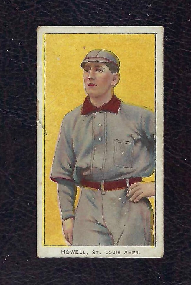 1909-11 T206 Harry Howell, St. Louis American, Piedmont 350-460, Fac. 25, Good!