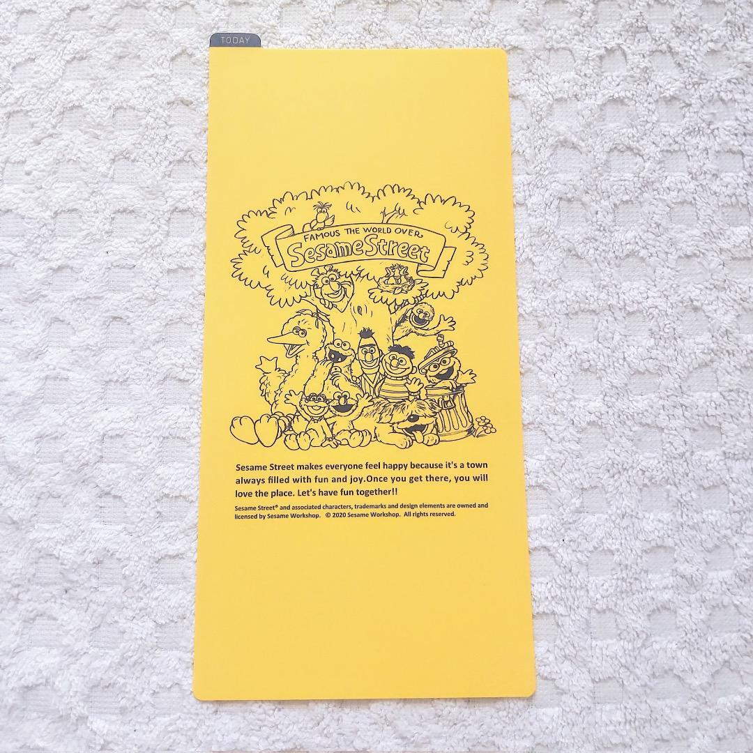 1 Left Sale11/23 Shitajiki Weeks Sesame Street Hobonichi Techo