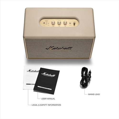 Marshall Woburn III 150W Wireless Home Bluetooth Speaker (Cream) - Picture 9 of 10