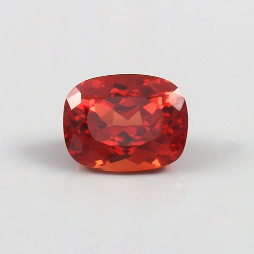 Saphir Naturel Parti Ceylan Bi-couleur - Coupe Coussin 10x10 Mm - 6,15 Carats - Neuf Sans Emballage