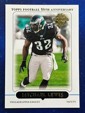 2005 Topps #20 Michael Lewis Philadelphia Eagles