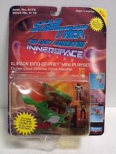 Klingon Bird Of Prey Mini Playset Star Trek TNG Innerspace Series - 020724JET