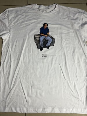 point blank Escobar White Blue  shirt size 3xl