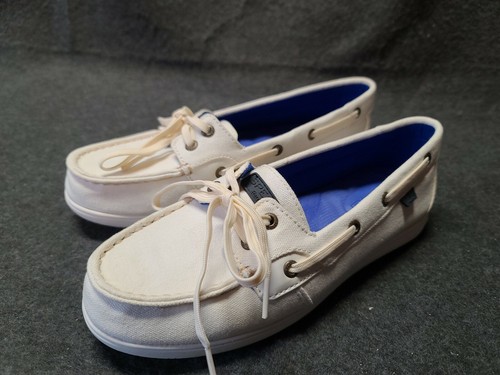 Foam Dole Cream Boat Shoes 7.5 