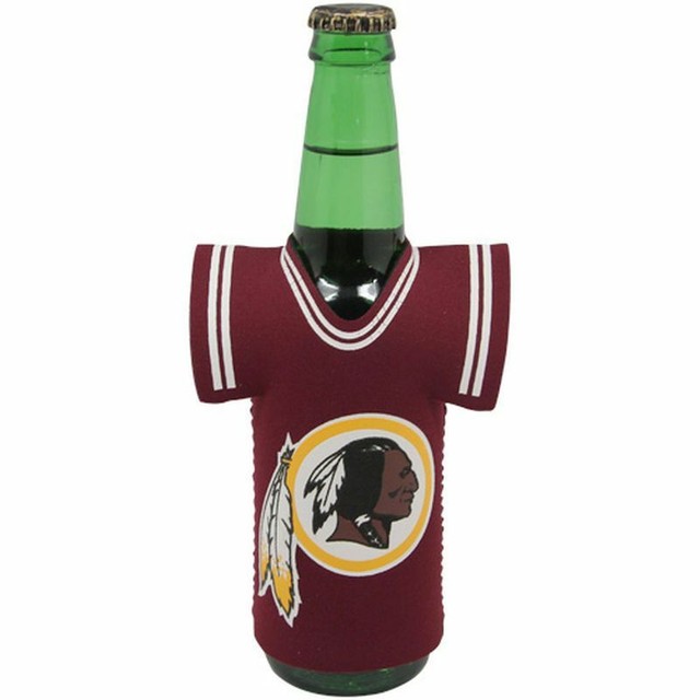 WASHINGTON REDSKINS BEER BOTTLE HOLDER JERSEY KOOZIE NFL FOOTBALL