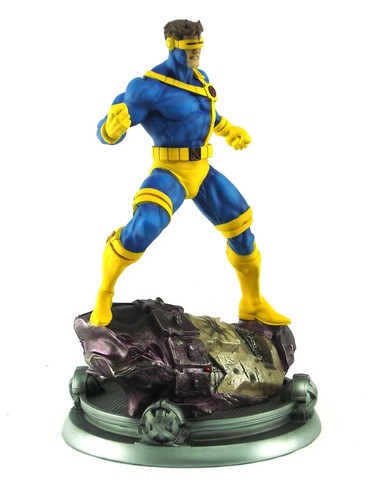 NEW!! KOTOBUKIYA DANGER ROOM Sessions CYCLOPS LE Fine Art STATUE DIORAMA X-MEN - Picture 9 of 10