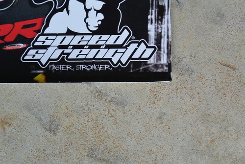 Dystany Spurlock Drag Racer Speed And Strength Poster Shop Sign Ad 8269 Z4 - Picture 4 of 7