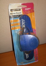 Fiskars FLOWER Scroll Border Paper Punch  Crafts Scrapbooking Cards  NEW 2343