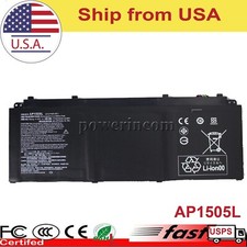 AP1505L Battery For Acer SP513 Aspire S13 S5-371 Chromebook R13 CB5-312T Laptop