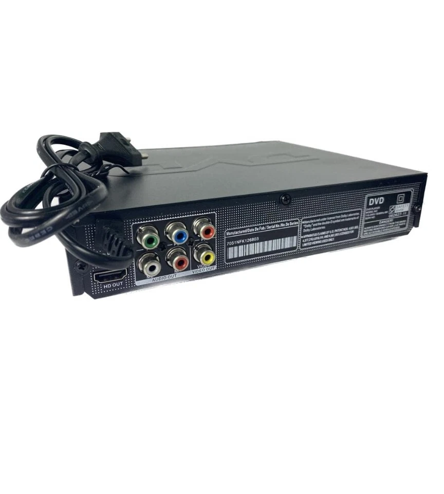 Lettore DVD DV/X HDMI Display Audio DVD CD MP3 MP4 USB con Telecomando  - Immagine 4 di 4