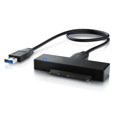 Aplic USB 3.0 zu SATA III Konverter | für 2,5  / 3,5  Laufwerke (HDD/SSD) | UASP
