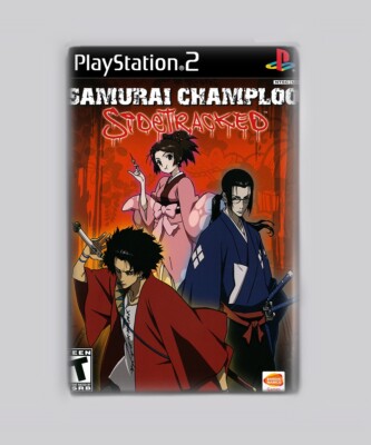 SAMURAI CHAMPLOO SIDETRACKED/ PS2 - 2''x3'' FRIDGE MAGNET (playstation 2 retro