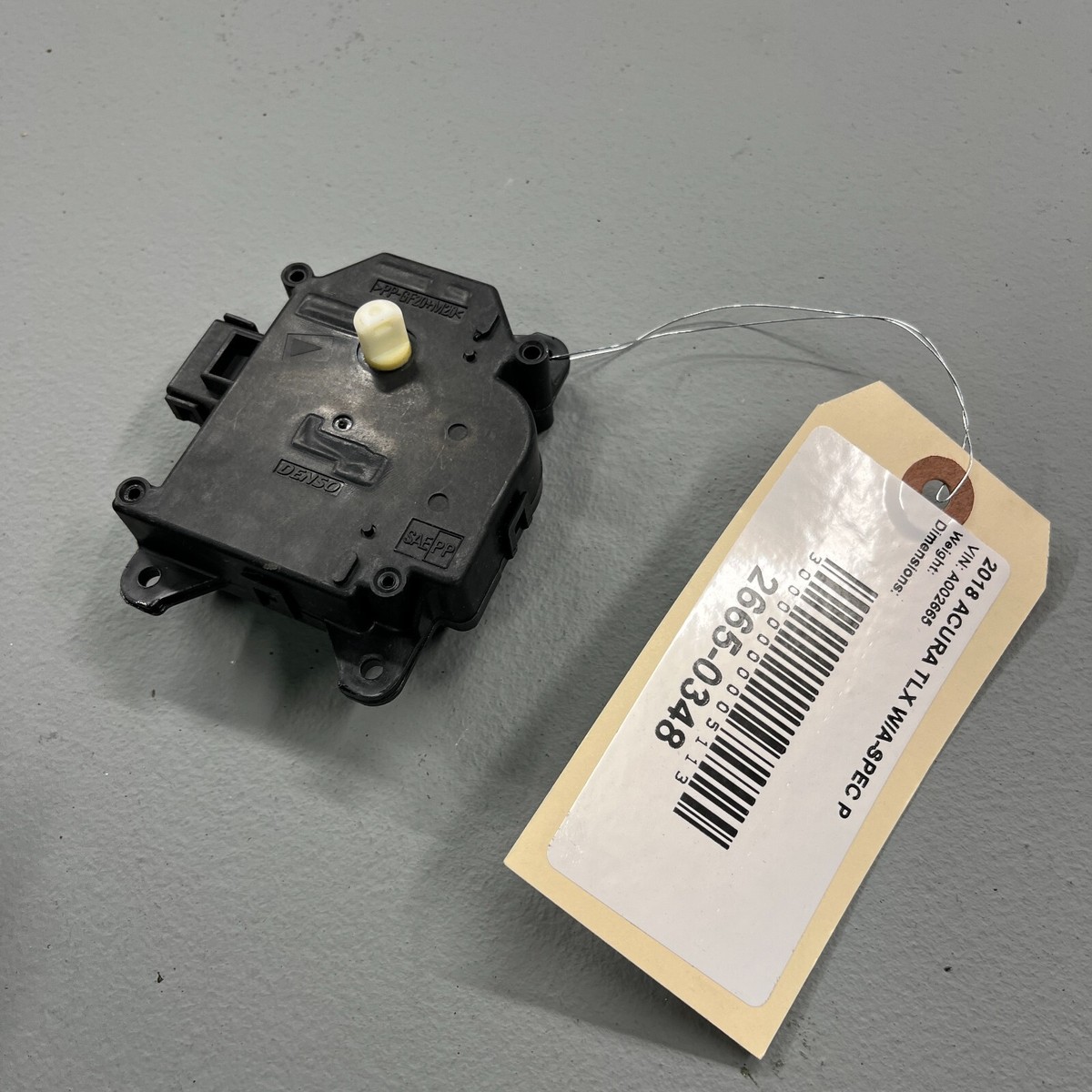 16-19 ACURA TLX A-SPEC HVAC DUCT FLAP DOOR ACTUATOR BLEND MOTOR