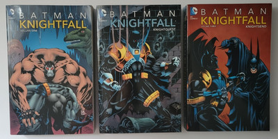 Batman: Knightfall / Knightquest / Knightsend (Vol 1-3) TPB Lot
