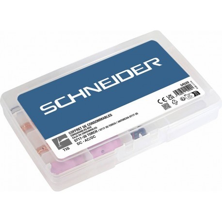 Évitez les pannes avec le coffret de consommables TIG ST17/26 compatible SCHNEIDER T