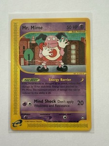 Pokémon TCG Mr. Mime Aquapolis 95b/147 Regular Common MINT