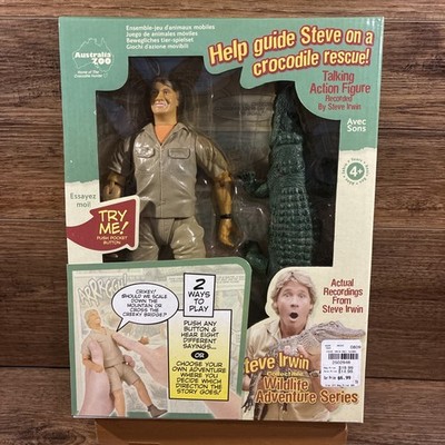 Steve Irwin Collectible Wildlife Adventure Series Vintage