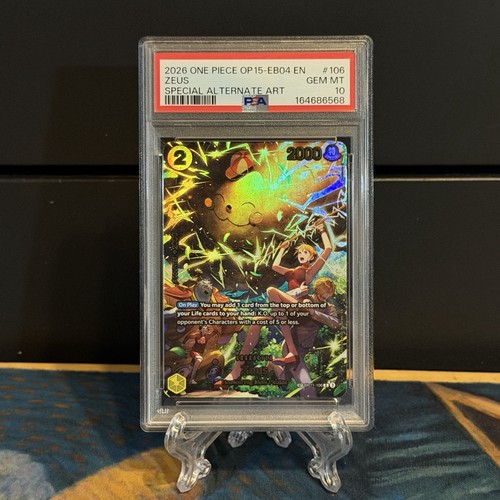 Zeus (SP Card) graded PSA 10 for sale on eBay