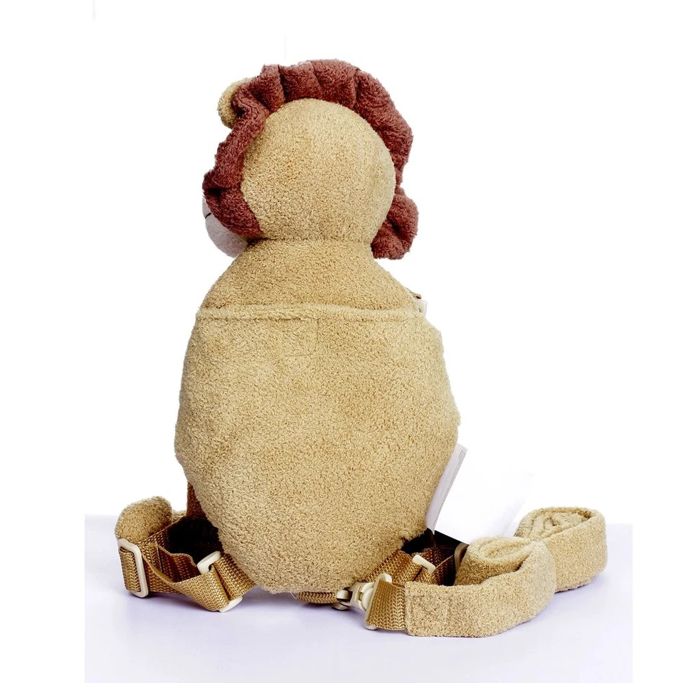 Mochila arnés de seguridad 2 en 1 león niño correa para caminar para niños pequeños (sí... Foto 3 de 4