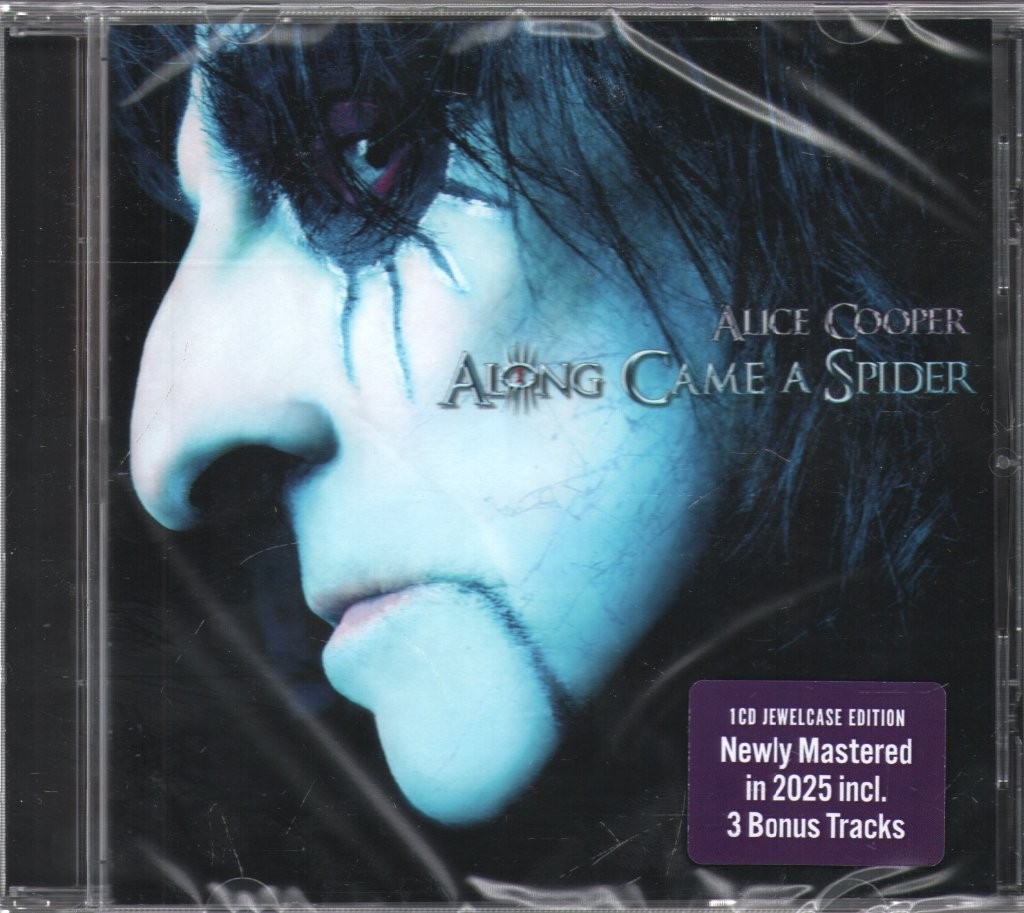 ALICE COOPER ALONG CAME A SPIDER CD Newly remastered edition () EUROPE EAR 2026