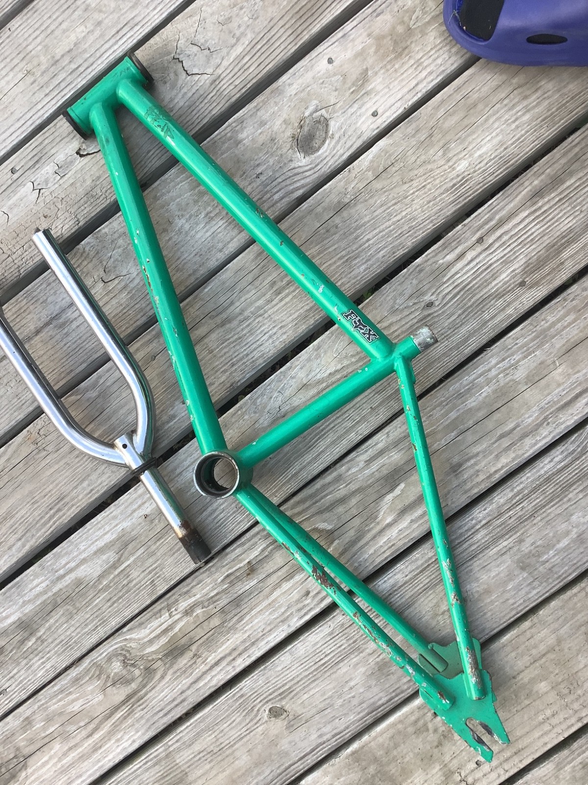 1992 dyno ,gt ,20" mid school bmx frame ,forks redline powerlite 